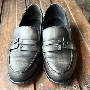Tibi Nacho Leather Loafers 39.5
